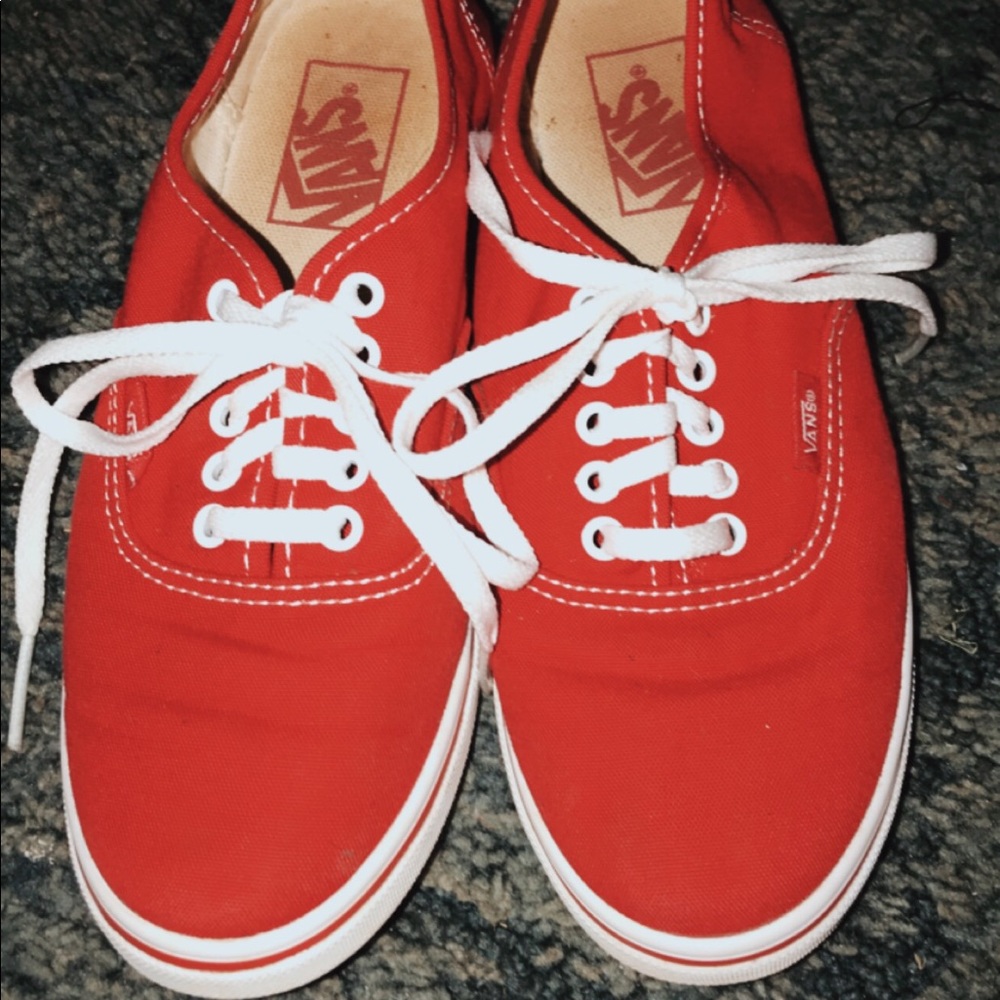 Red Vans!